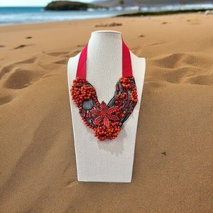 Oscar de la Renta Bib Necklace